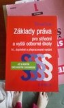 Ucebnice prava pro stredni a vyssi odborne skoly