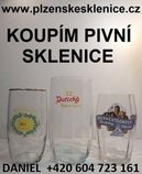 PIVNÍ SKLENICE,CEDULE,LAHVE - KOUPÍM