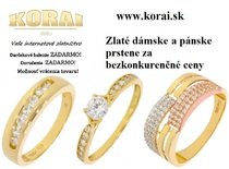 Zlaté prstene od KORAI