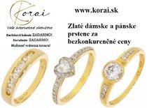 Zlaté prstene od  KORAI