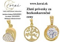 Zlaté prívesky od  KORAI