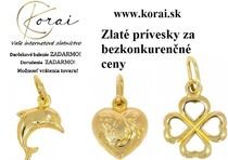 Zlaté prívesky  KORAI