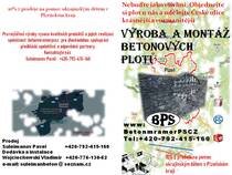 Prodej betonového  ploty 
