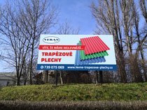 Trapézové plechy od 99 Kč/m2